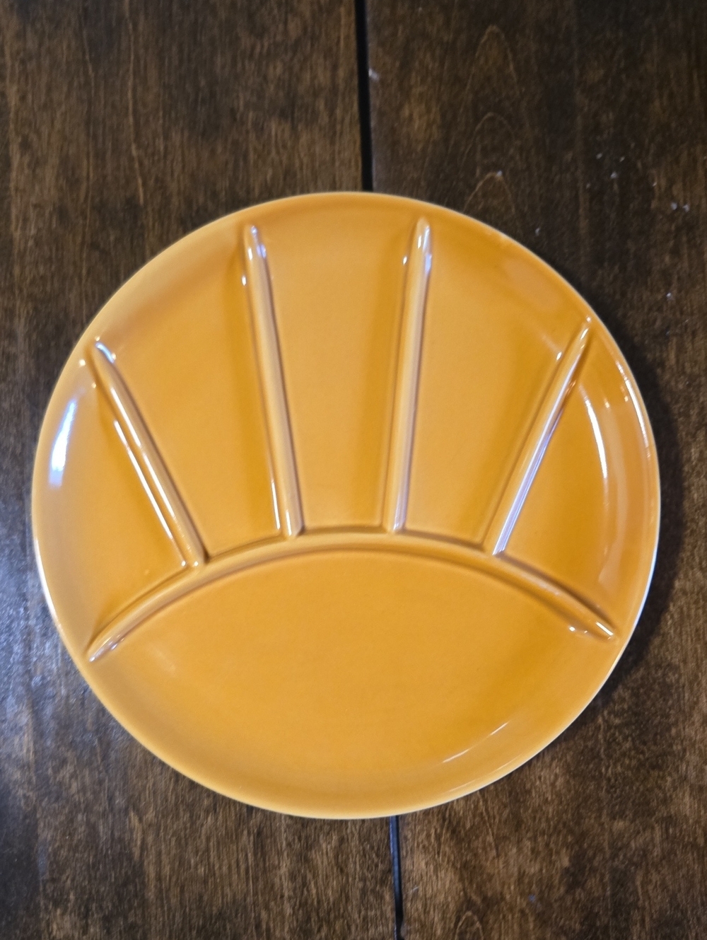 Ceramic 1960s Vintage Fondue Plate